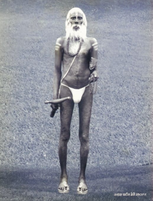 प. पू. श्रीकृष्ण महाराज नेर्लेकर यांचे दुर्मिळ छायाचित्र